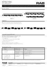 Предварительный просмотр 2 страницы RAB STRING-50 Instructions