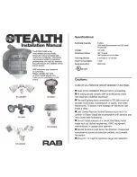 RAB Super Stealth 360 STL360H Installation Manual preview