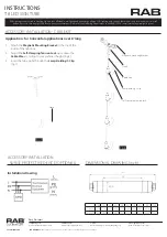 Предварительный просмотр 4 страницы RAB T8 Instructions