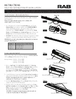 Preview for 3 page of RAB TOMO- 2FT Installation Instructions