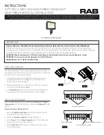 Preview for 1 page of RAB X17 XFU Instructions Manual