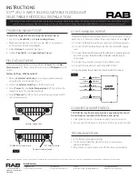 Preview for 6 page of RAB X17 XFU Instructions Manual