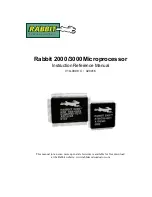 Rabbit 2000 Reference Manual preview