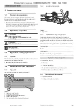 Предварительный просмотр 7 страницы Rabe Kormoran PF 180 Operating Instructions Manual