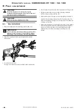 Preview for 40 page of Rabe Kormoran PF 180 Operating Instructions Manual