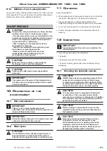 Preview for 51 page of Rabe Kormoran PF 180 Operating Instructions Manual