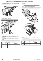 Preview for 62 page of Rabe Kormoran PF 180 Operating Instructions Manual