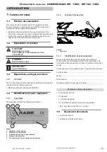 Preview for 7 page of Rabe Kormoran PF HA 180 Operating Instructions Manual