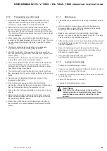 Preview for 9 page of Rabe KORMORAN PL V 180 Operating Instructions Manual