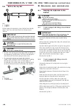 Предварительный просмотр 24 страницы Rabe KORMORAN PL V 180 Operating Instructions Manual