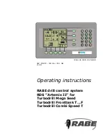 Preview for 1 page of Rabe Mega Seed Operating Instructions Manual