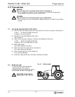 Preview for 28 page of Rabe Pavo V 140 Operating Instructions Manual