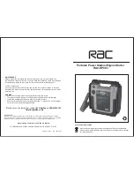 Rac HP083 Manual preview