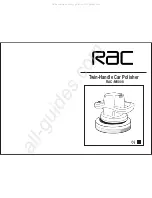 Rac MV008 User Manual preview