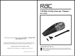 Preview for 1 page of Rac RAC-HP095 Manual