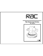 Rac RAC-MV008 User Manual preview