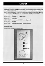 Preview for 3 page of Racal Acoustics RA711/1011 User Manual