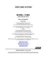 Preview for 1 page of Racal Instruments 1256E Manual