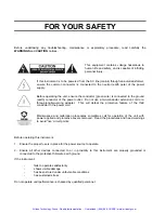 Preview for 5 page of Racal Instruments 1260-22 User Manual