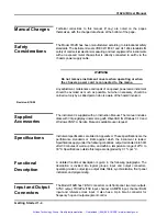 Предварительный просмотр 17 страницы Racal Instruments 3162A User Manual