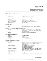 Preview for 138 page of Racal Instruments 3162A User Manual