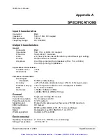 Preview for 26 page of Racal Instruments 5601 User Manual