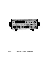 Предварительный просмотр 4 страницы Racal Instruments 9901 Maintenance Manual