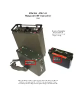 Preview for 1 page of Racal Instruments PRC-41 Quick Start Manual