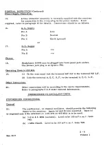 Preview for 20 page of Racal Instruments RA 1217 Operator'S Manual