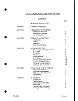 Preview for 4 page of Racal Instruments TA 940B Technical Manual