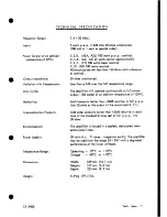 Preview for 6 page of Racal Instruments TA 940B Technical Manual