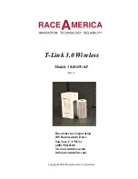 RaceAmerica 5840AW Quick Start Manual предпросмотр