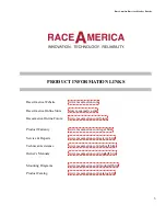 Предварительный просмотр 3 страницы RaceAmerica 64635A Manual