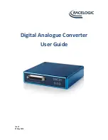 Racelogic DAC01 User Manual preview