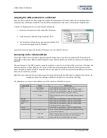 Preview for 22 page of Racelogic VBOX LITE Hardware & Software Manual