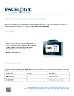 Racelogic VBTOUCH-V1 Quick Start Manual preview