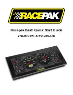 Racepak 250-DS-123 Quick Start Manual preview