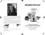 Preview for 1 page of Rachael Ray RRBL3A Owner'S Manual