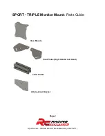 Preview for 2 page of RACING COCKPITS SPORT TRIPLE Manual