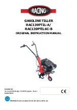 Racing RAC139PTIL-A Original Instruction Manual preview