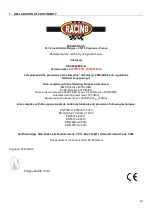 Preview for 16 page of Racing RAC2035ECS-A Original Instructions Manual