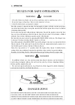 Preview for 10 page of Racing RAC25PB Original Instructions Manual