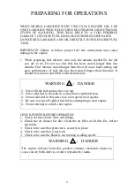 Preview for 16 page of Racing RAC25PB Original Instructions Manual