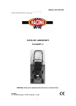 Racing RAC4000T-2 Original Instructions Manual preview