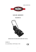 Preview for 1 page of Racing RAC4000T-A3 Original Instructions Manual