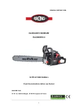 Racing RAC56ORG-2 Instruction Manual preview