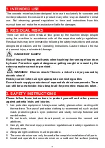 Preview for 3 page of Racing RACBTE800-A User Manual