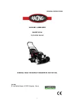 Racing RACTDT5070-A Original Instructions Manual preview