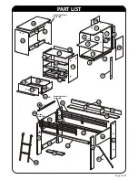 Preview for 4 page of Rack furniture CHARLESTON LOFT BED Instruction Manual