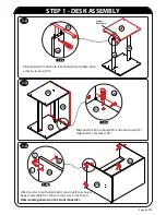 Preview for 9 page of Rack furniture CHARLESTON LOFT BED Instruction Manual